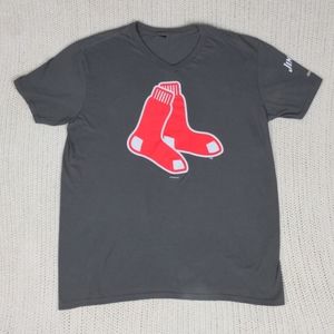 Red Sox X Jim Bean ~ V Neck Tee